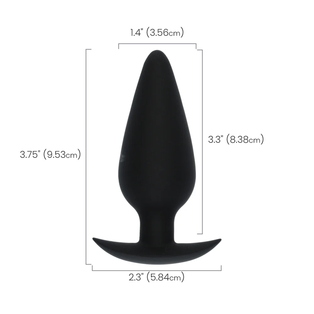 Anal Fantasy Elite Weighted Silicone Plug - Image 4