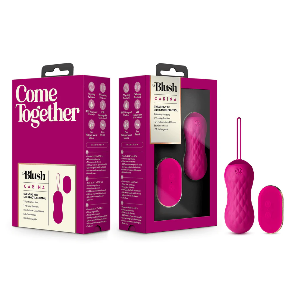 Blush Carina Velvet Egg Vibrator - Image 10
