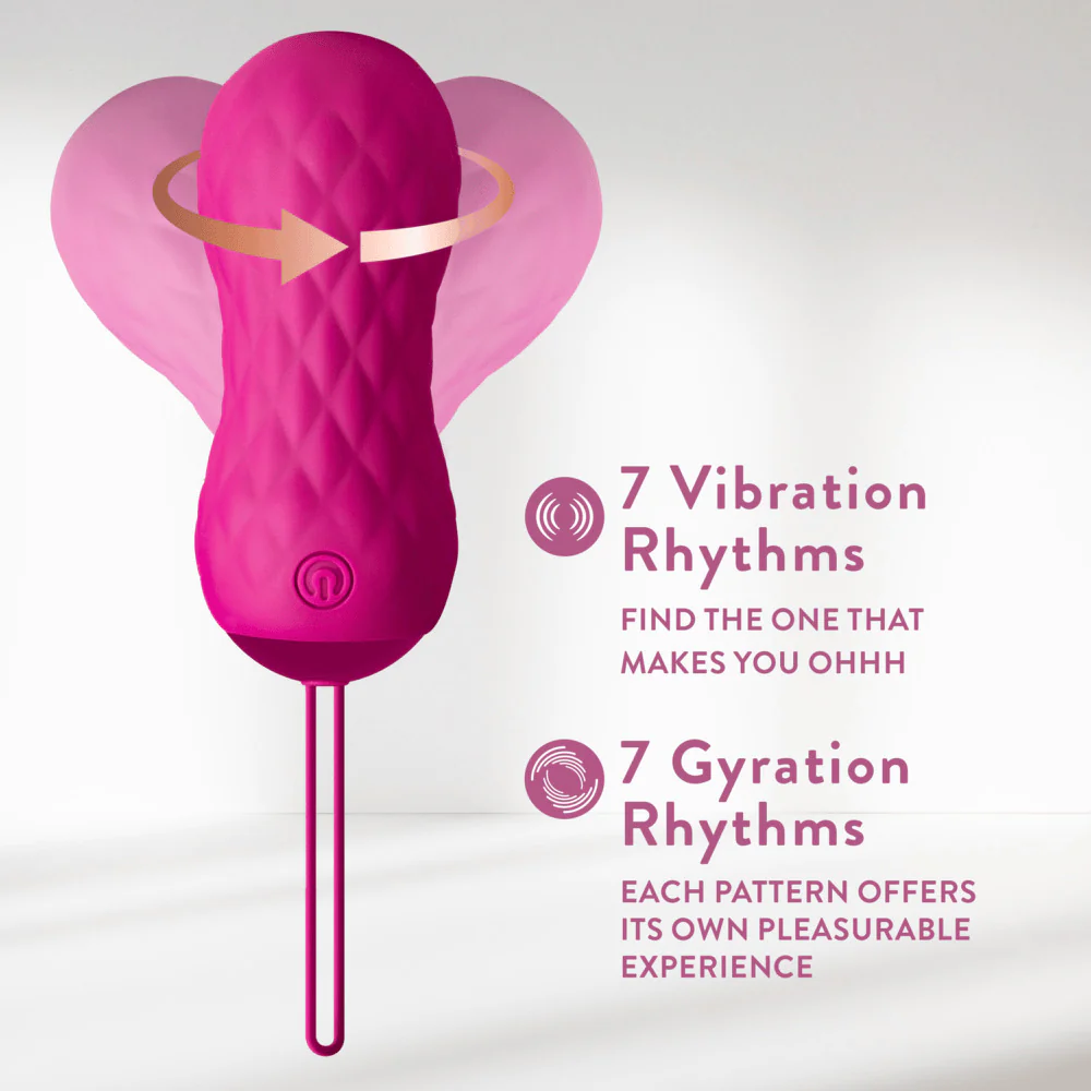 Blush Carina Velvet Egg Vibrator - Image 4
