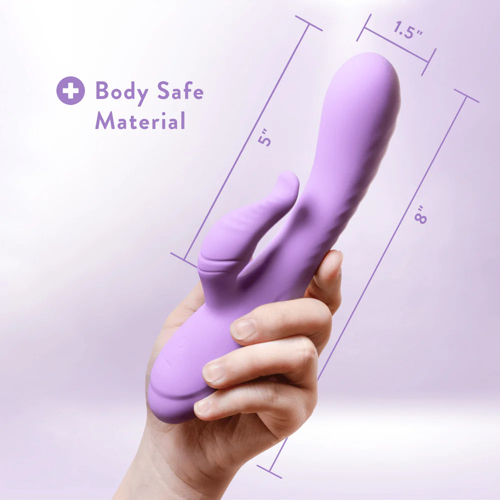 Blush Evelyn Purple Rabbit Vibrator - Image 3