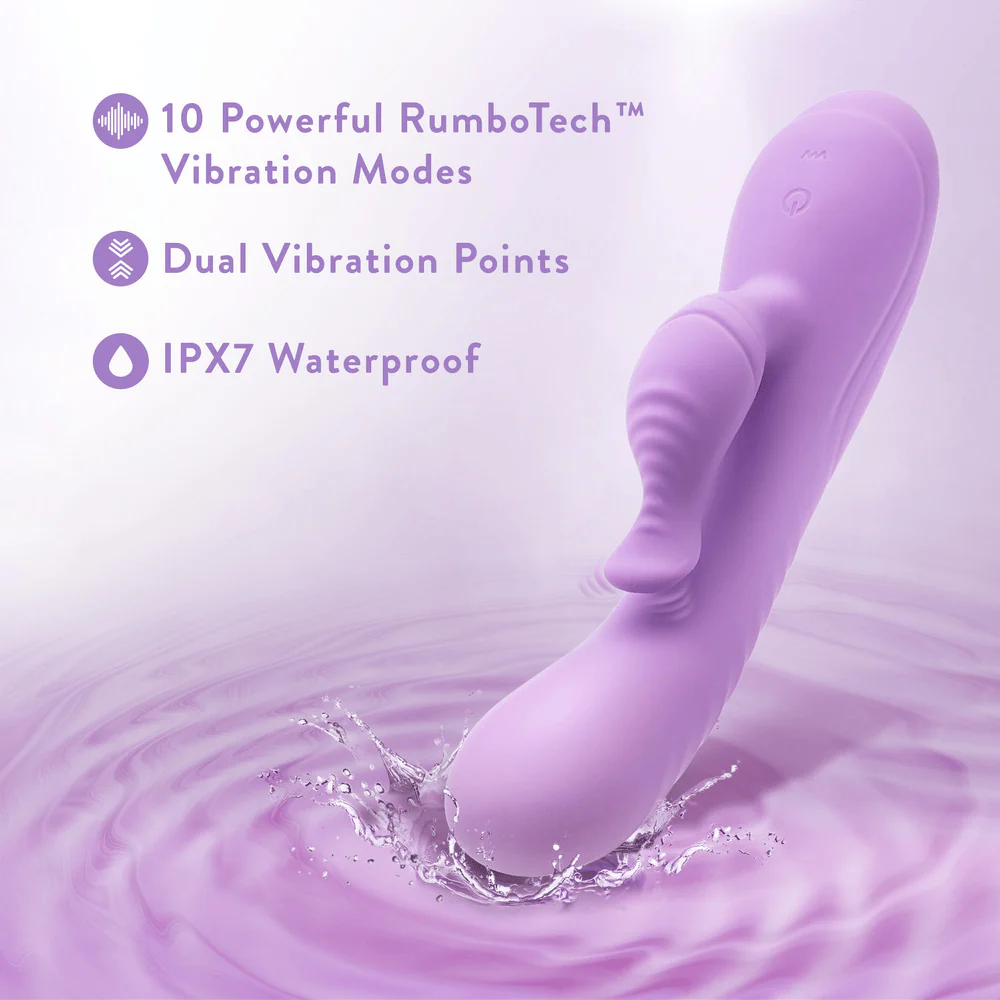 Blush Evelyn Purple Rabbit Vibrator - Image 4