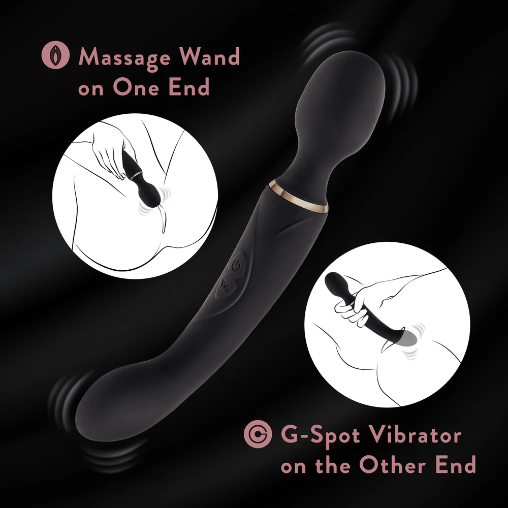 Blush Gia Black Wand Massager - Image 4