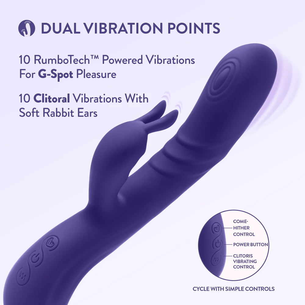 Blush Harper Midnight Rabbit Vibrator - Image 5