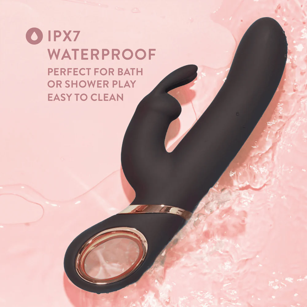 Blush Victoria Black Rabbit Vibrator - Image 8