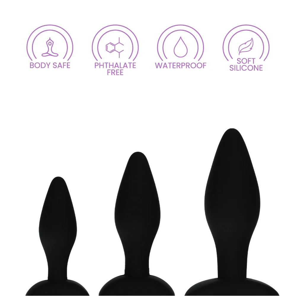 Silicone Anal Exerciser Kit - Image 3