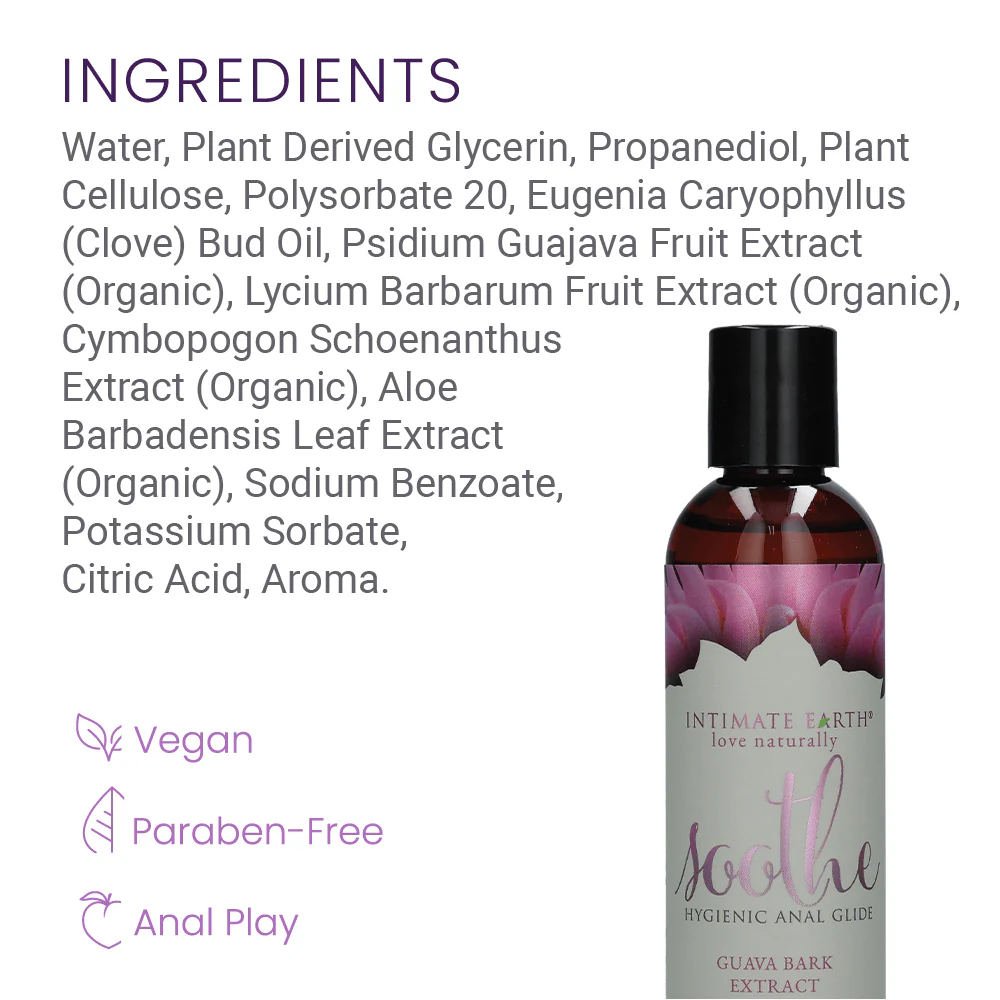 Intimate Earth Soothe Anal Glide 4oz - Image 4