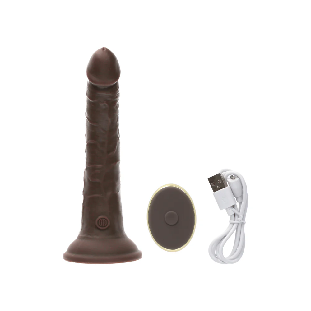King Cock Elite Dual Density Vibrating Silicone Cock - Image 21
