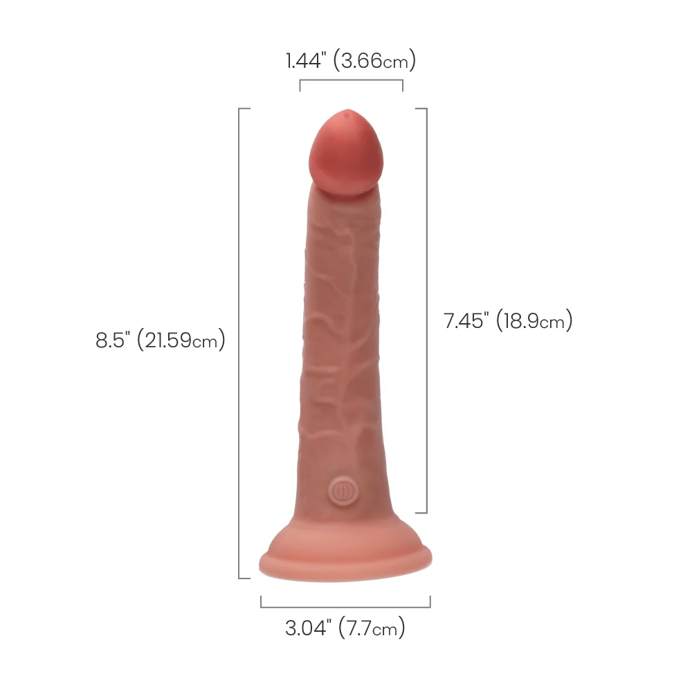King Cock Elite Dual Density Vibrating Silicone Cock - Image 27