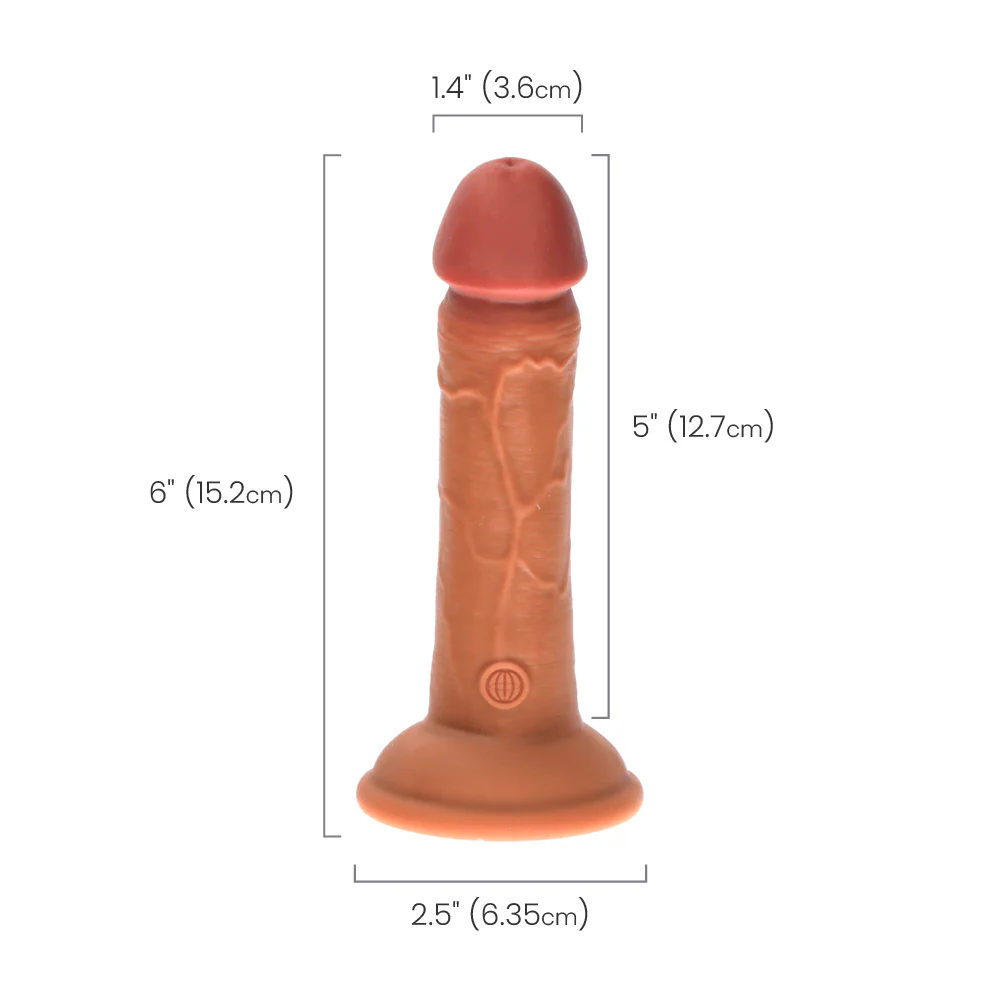 King Cock Elite Dual Density Vibrating Silicone Cock - Image 39