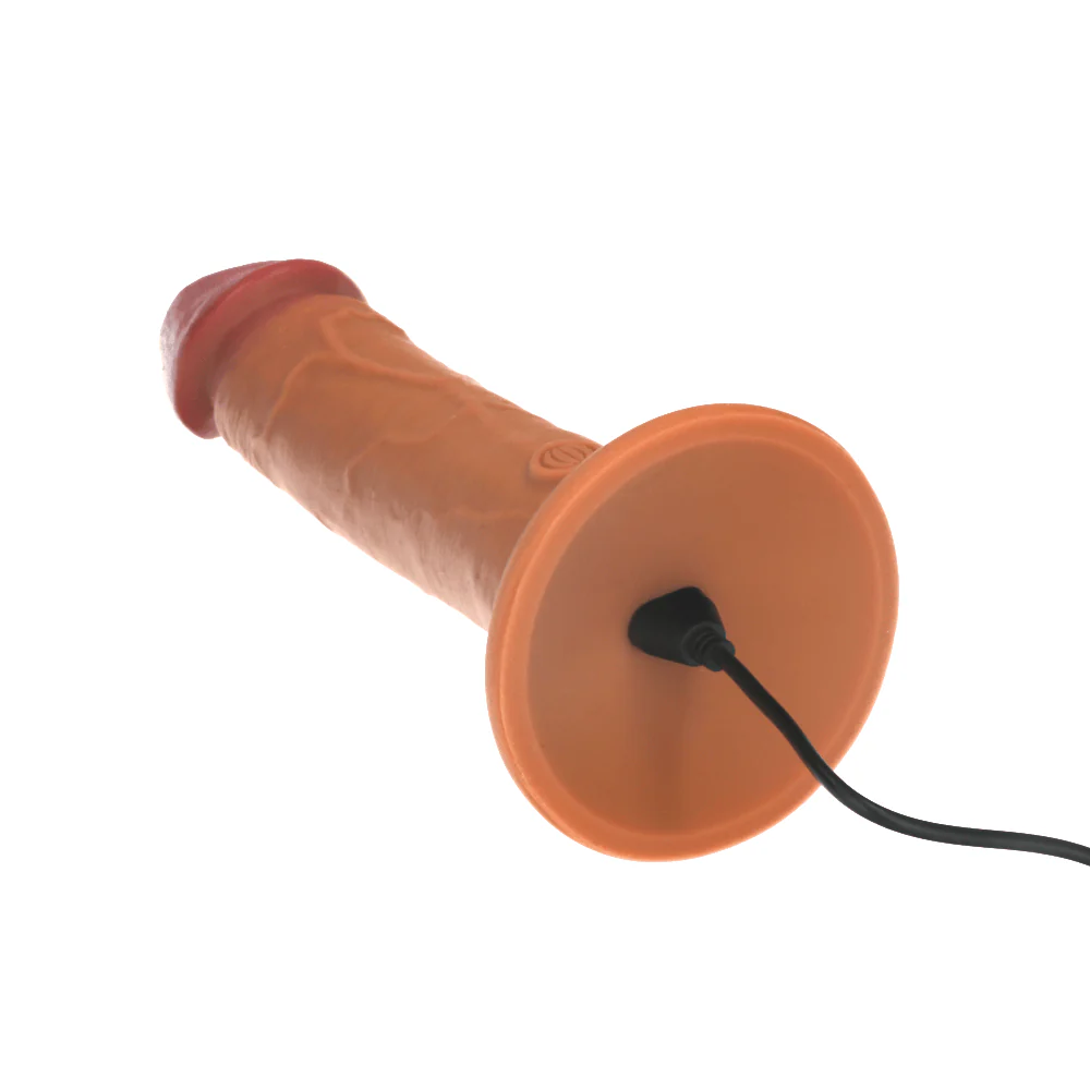 King Cock Elite Dual Density Vibrating Silicone Cock - Image 43