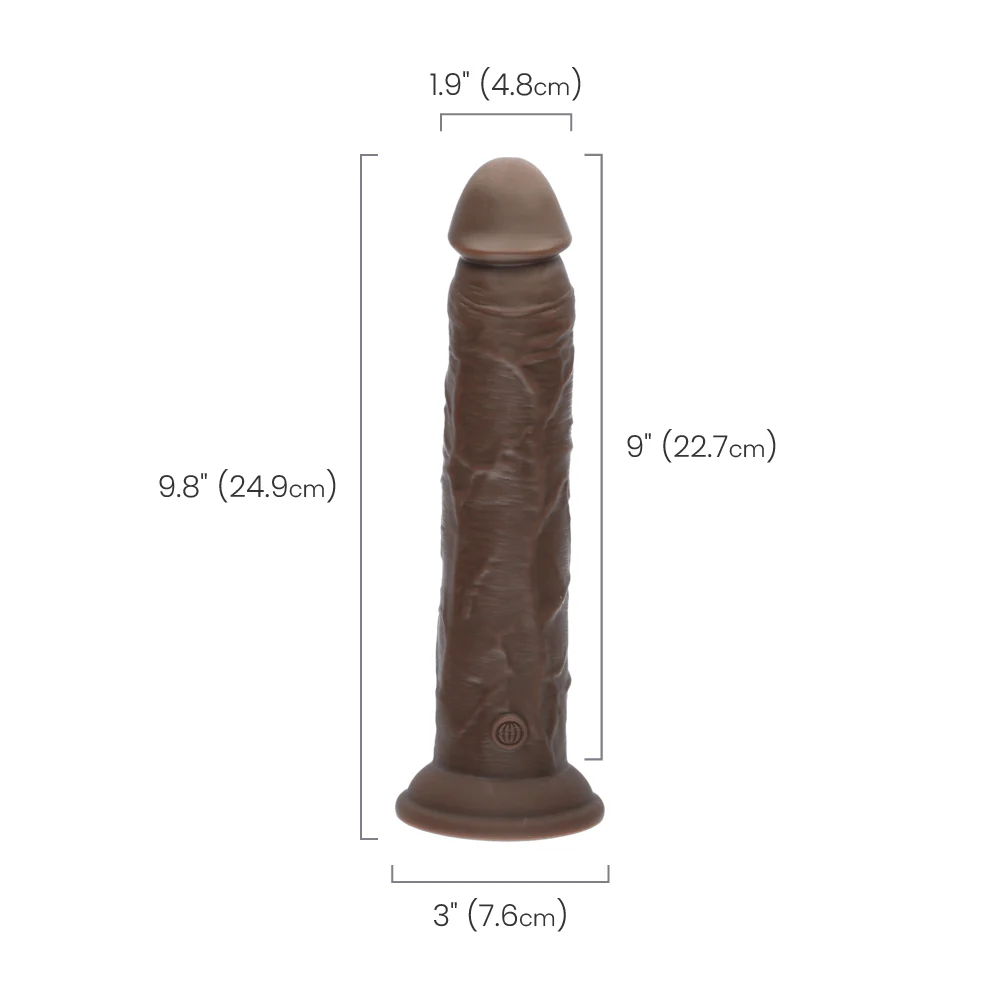 King Cock Elite Dual Density Vibrating Silicone Cock - Image 66