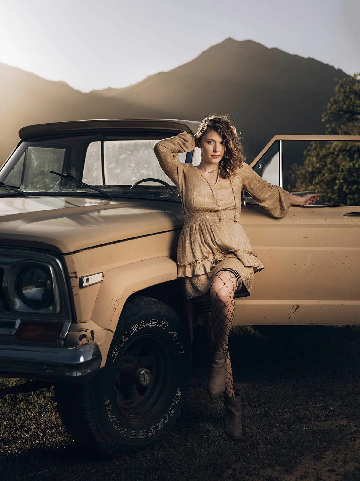 Kix'ies Diamond Fishnet Thigh High - Image 7