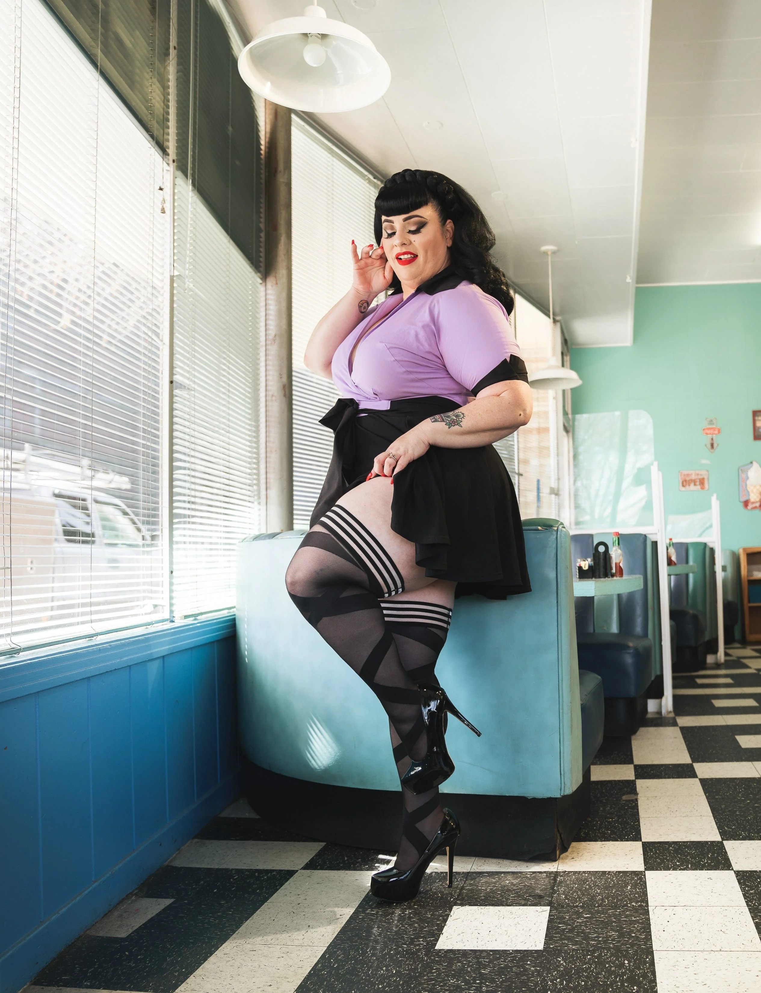 Kix'ies Jackie Ballet Thigh High - Image 3