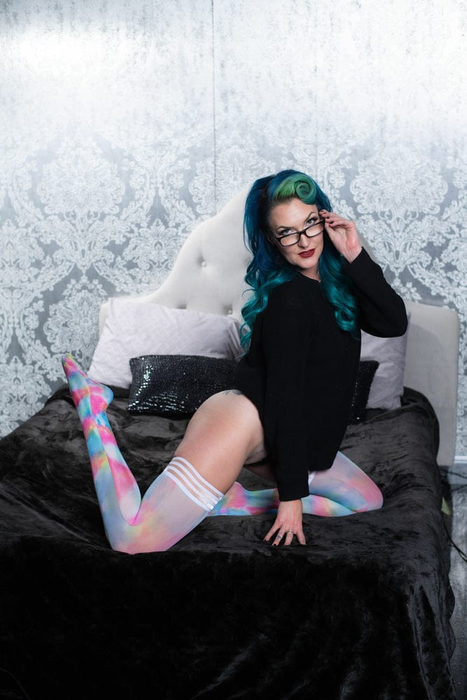 Kix'ies Patterned Thigh High - Image 19