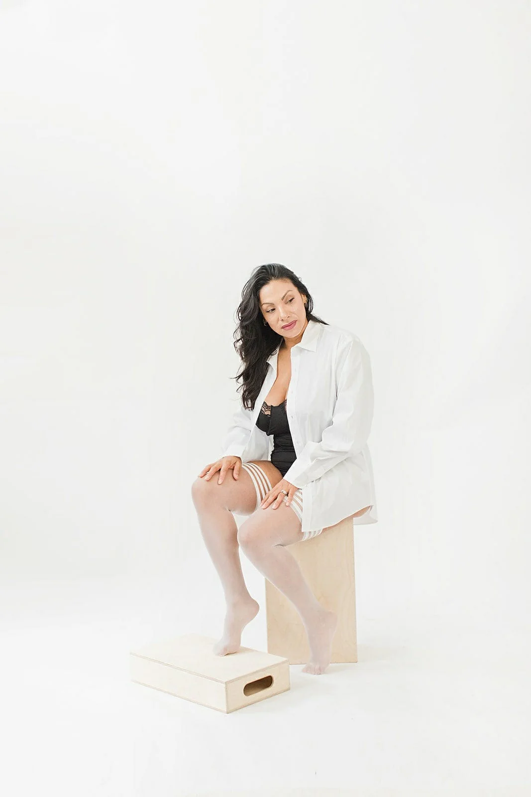 Kix'ies Sheer Thigh High - Image 3