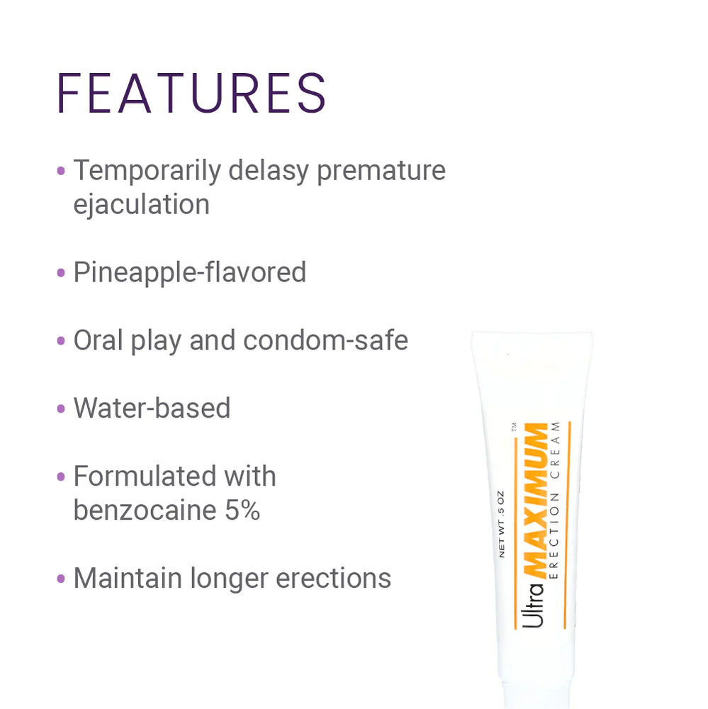 Ultra Maximum Erection Cream .5oz - Image 3