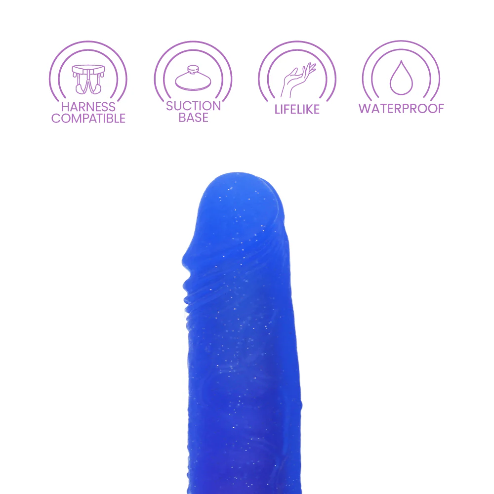 Naughty Bits Ombre Hombre Rechargeable Vibrating Dildo - Image 3