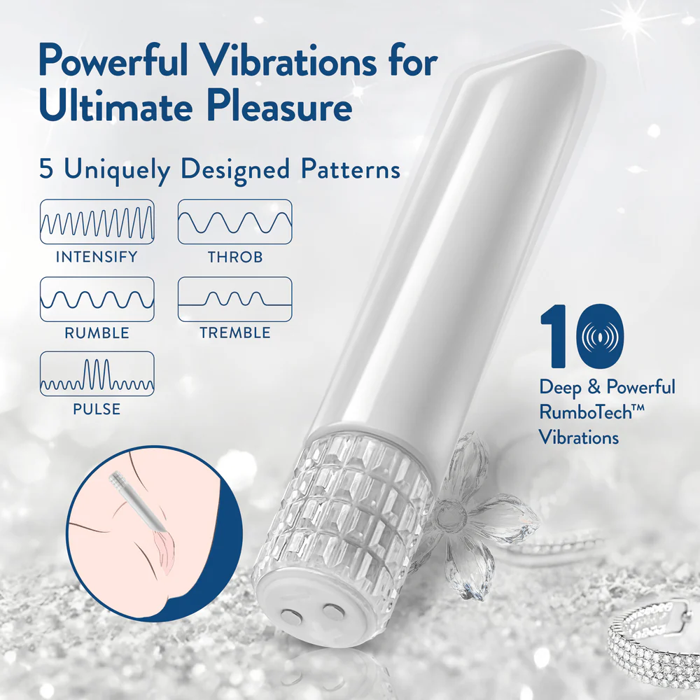 Blush Oh My Gem Bold Vibe Diamond Bullet Vibrator - Image 4