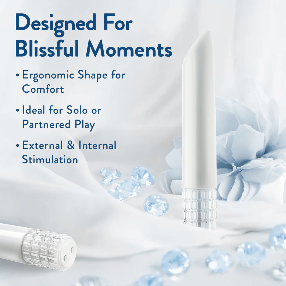 Blush Oh My Gem Bold Vibe Diamond Bullet Vibrator - Image 6