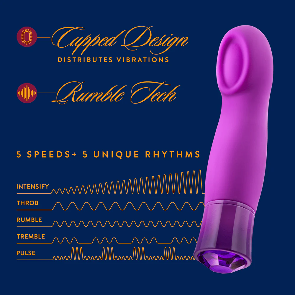 Blush Oh My Gem Charm Amethyst Bullet Vibrator - Image 5