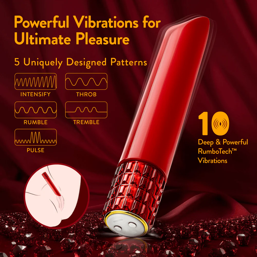 Blush Oh My Gem Desire Vibe Ruby Bullet Vibrator - Image 5