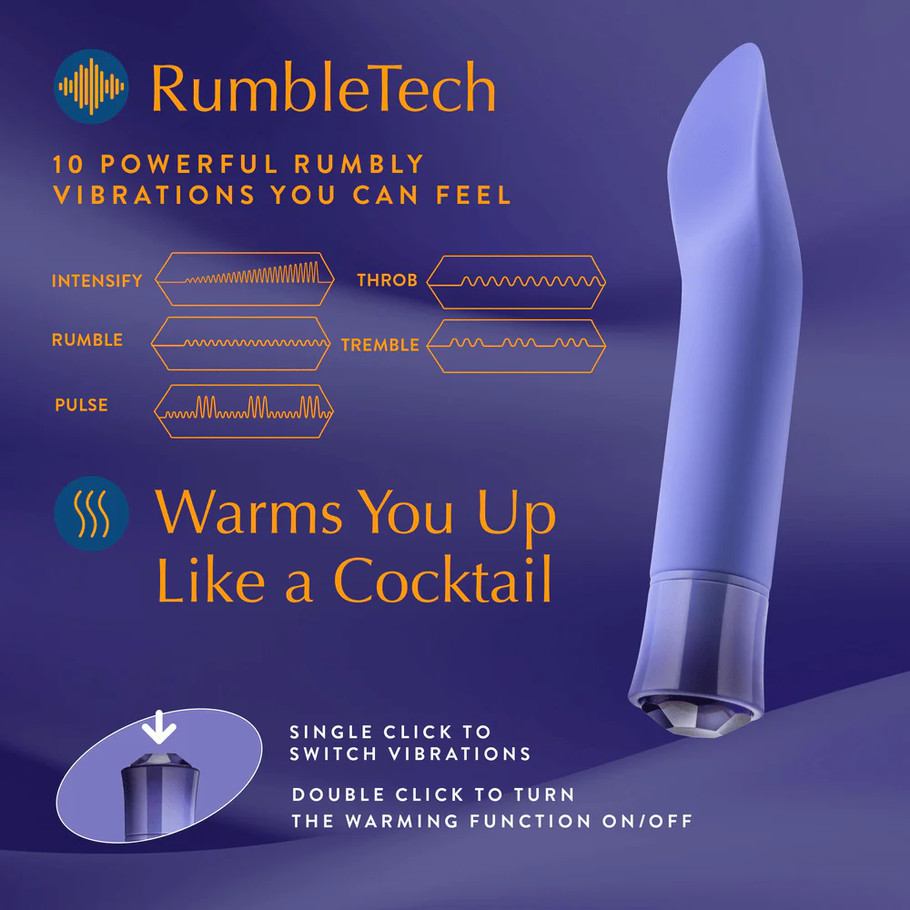Blush Oh My Gem Enrapture Tanzanite Bullet Vibrator - Image 6