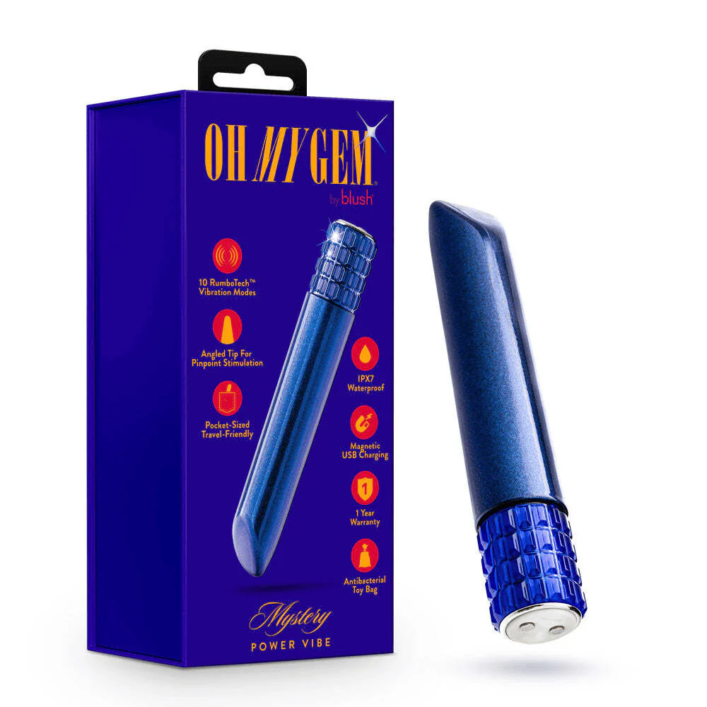 Blush Oh My Gem Mystery Vibe Sapphire Bullet Vibrator - Image 11