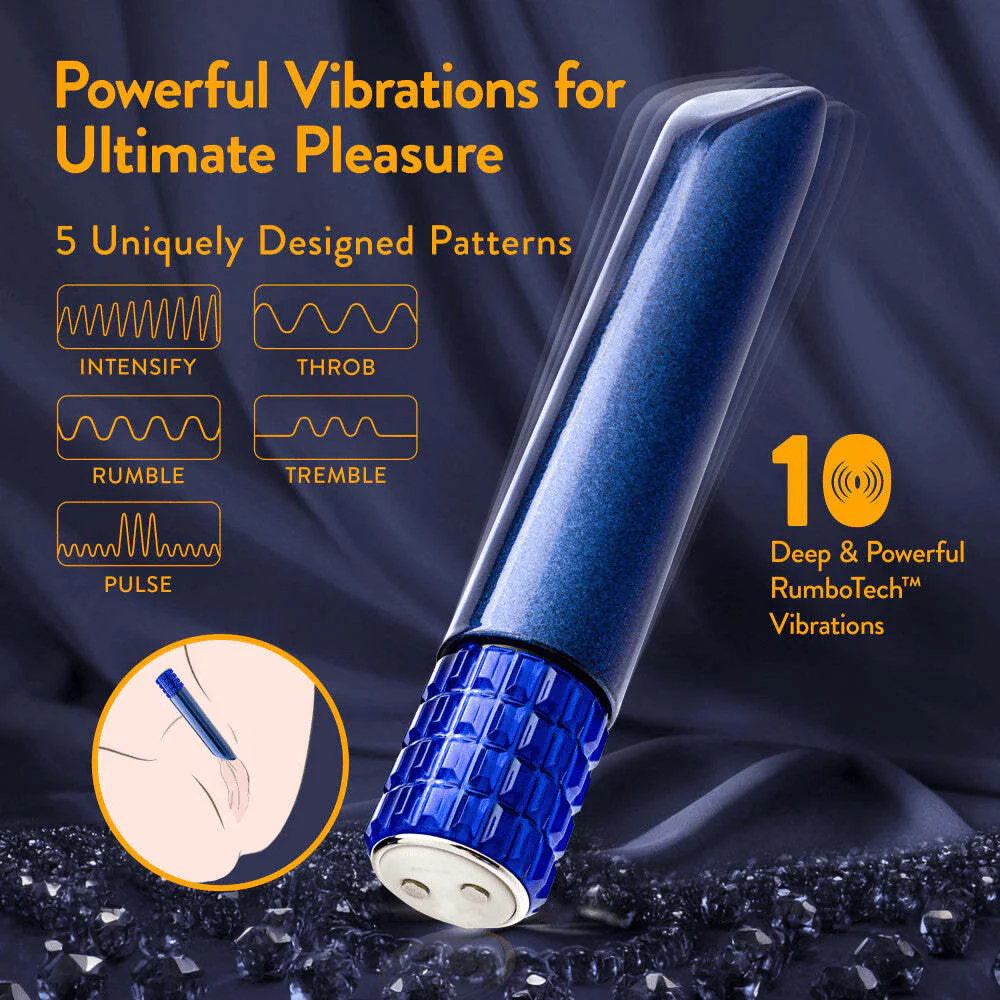 Blush Oh My Gem Mystery Vibe Sapphire Bullet Vibrator - Image 4