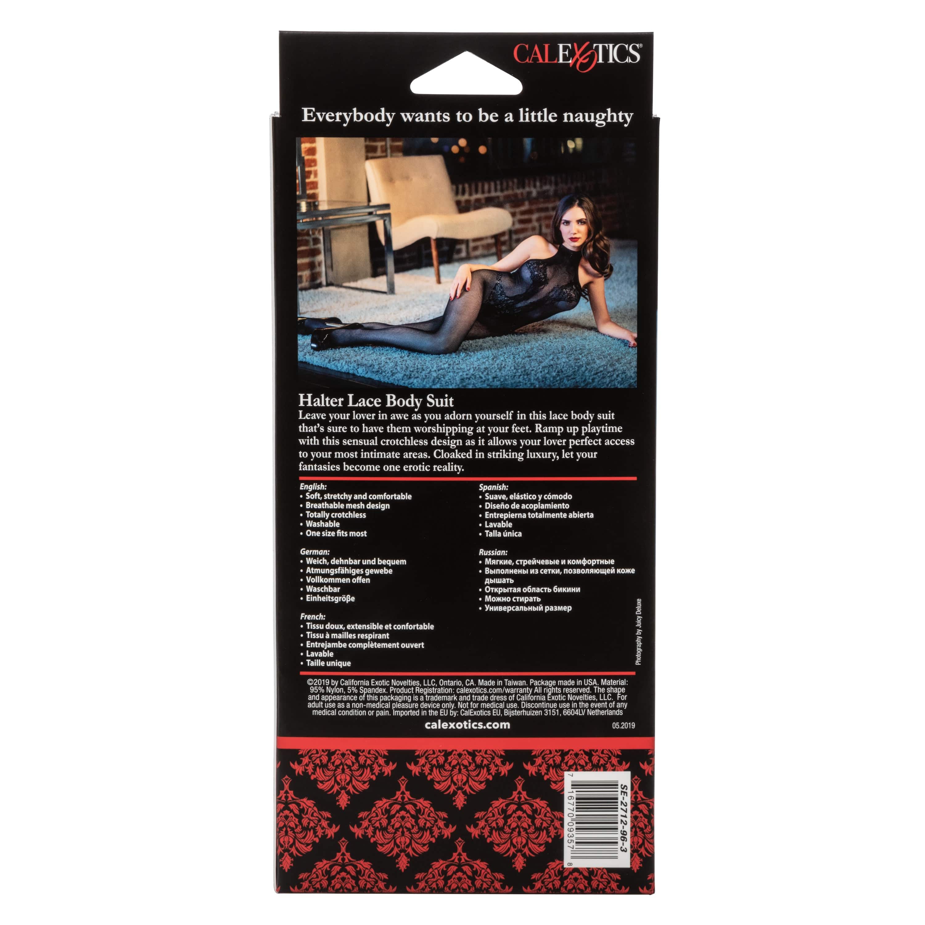 Scandal Halter Lace Bodysuit - Image 13