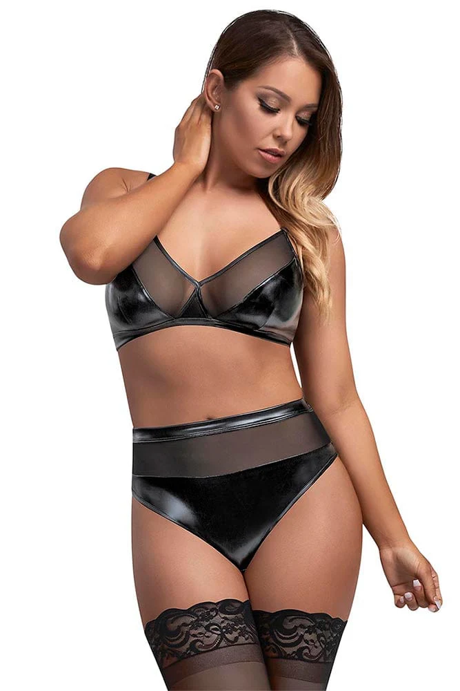 Wicked Ways Bralette & High Waisted Panty Set - Image 7